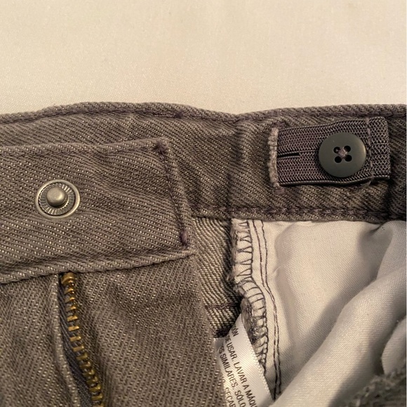 Cat & Jack Boys Relaxed Straight Gray & Skinny Stretch NWT Black Jeans Size 7 - Picture 7 of 16